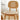 RATTAN FURNITURE Kenji Whimsical Organic Highchair from RATTAN FURNITURE