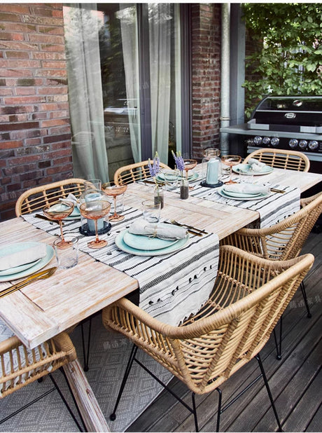RATTAN FURNITURE Lucerne Casual Elegant Outdoor Chair Set from RATTAN FURNITURE