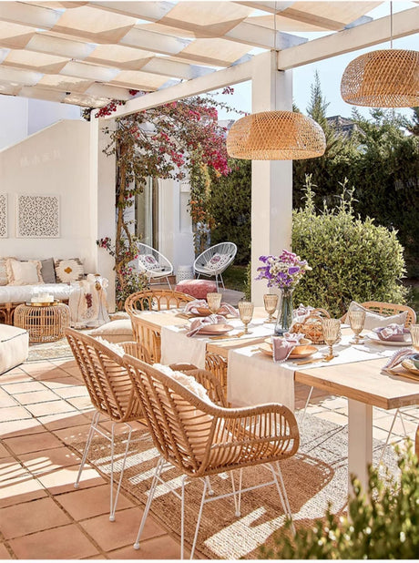 RATTAN FURNITURE Lucerne Casual Elegant Outdoor Chair Set from RATTAN FURNITURE