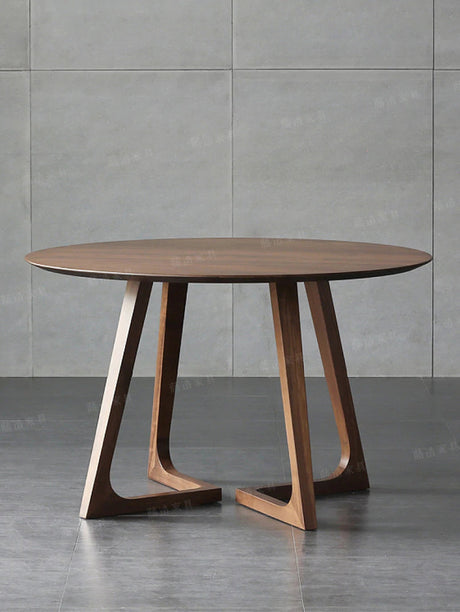 RATTAN FURNITURE Lumina Compact Elegant Round Dining Table from RATTAN FURNITURE