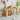 RATTAN FURNITURE Lysandra Eco-Friendly Wood & Vine Shoe Stool Coffee Table from RATTAN FURNITURE