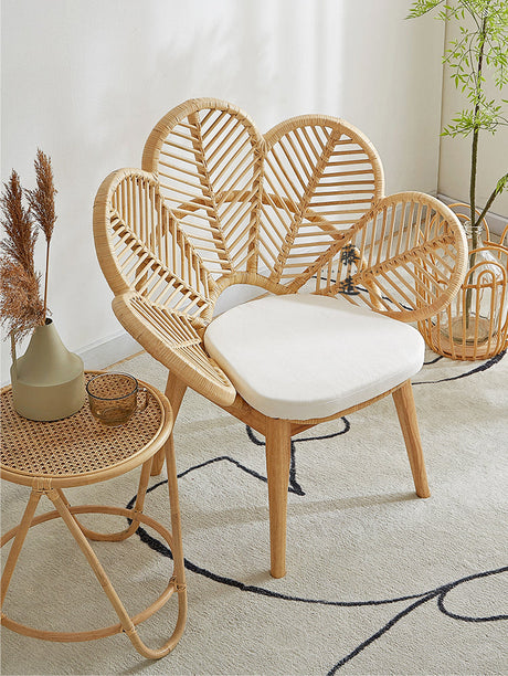 RATTAN FURNITURE Maiko Elegant Nordic Vine Chair from RATTAN FURNITURE