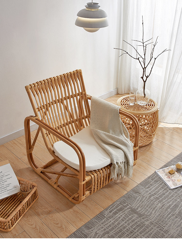 RATTAN FURNITURE Minato Elegant Indoor Lounge Chair from RATTAN FURNITURE