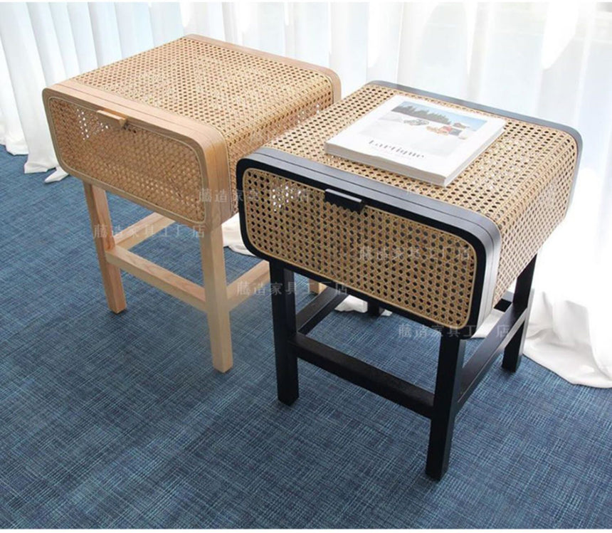 RATTAN FURNITURE Minato Handmade Rattan Bedside Cabinet from RATTAN FURNITURE