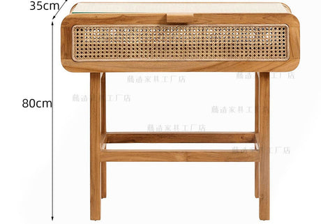 RATTAN FURNITURE Minato Handmade Rattan Bedside Cabinet from RATTAN FURNITURE