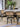 RATTAN FURNITURE Mistral Noir Elegant Scandinavian High Chair from RATTAN FURNITURE