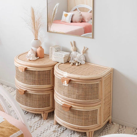 RATTAN FURNITURE Norrala Chic Scandinavian Floating Cabinet. from RATTAN FURNITURE