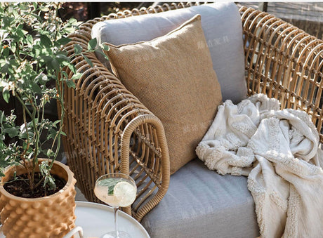 RATTAN FURNITURE Santiago Elegant Waterproof Leisure Sofa Set from RATTAN FURNITURE