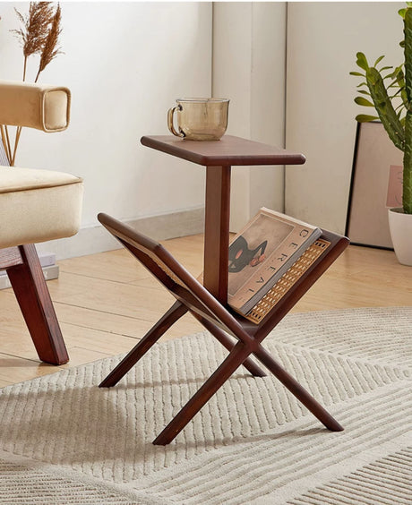 RATTAN FURNITURE Sapporo Vintage Wooden Storage Shelf from RATTAN FURNITURE