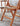 RATTAN FURNITURE Serafina Vintage Solid Wood Folding Chair from RATTAN FURNITURE