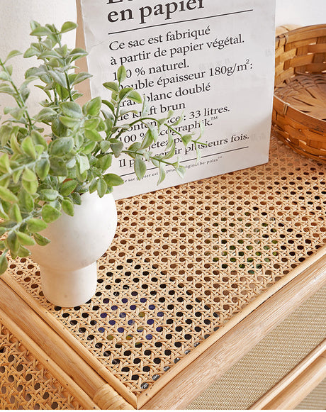 RATTAN FURNITURE Takamatsu Modern Multi-Level Storage Bookshelf from RATTAN FURNITURE
