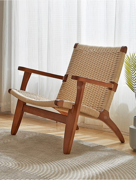 RATTAN FURNITURE Yoshihiro Cozy Natural Wood Sofa from RATTAN FURNITURE