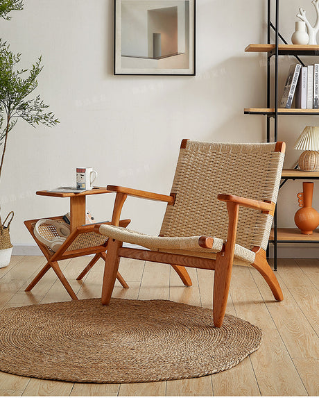 RATTAN FURNITURE Yoshihiro Cozy Natural Wood Sofa from RATTAN FURNITURE