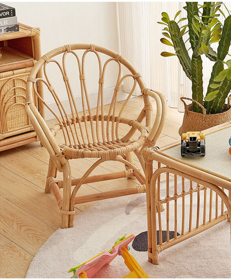 RATTAN FURNITURE Yujin Handmade Woven Photo Bookshelf from RATTAN FURNITURE