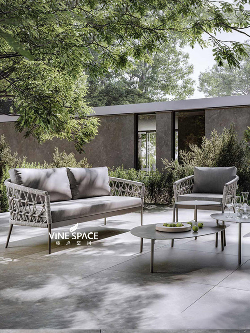 RATTAN SPACE Sapporo Luxe Waterproof Coffee Table from RATTAN SPACE