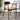 ROARING SKY DOG Calypso Rustic Ergonomic Coffee High Chair from ROARING SKY DOG