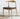 ROARING SKY DOG Calypso Rustic Ergonomic Coffee High Chair from ROARING SKY DOG