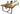ROARING SKY DOG Elowen Rustic Industrial Solid Wood Office Desk Chair from ROARING SKY DOG