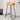ROARING SKY DOG Lucerne Rustic Wood High Bar Stool from ROARING SKY DOG