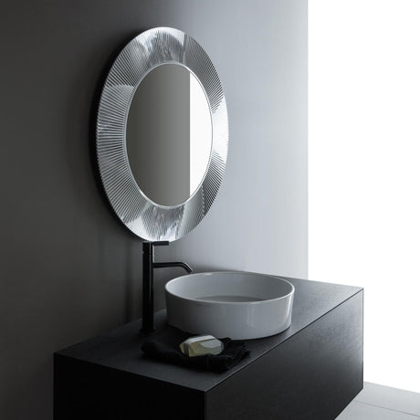 ROOMHOME Aralyn Sleek Illuminated Round Mirror from ROOMHOME