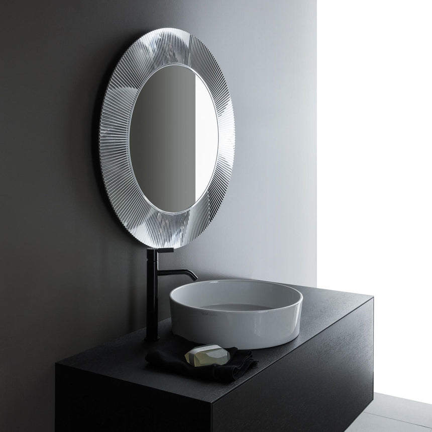 ROOMHOME Aralyn Sleek Illuminated Round Mirror from ROOMHOME