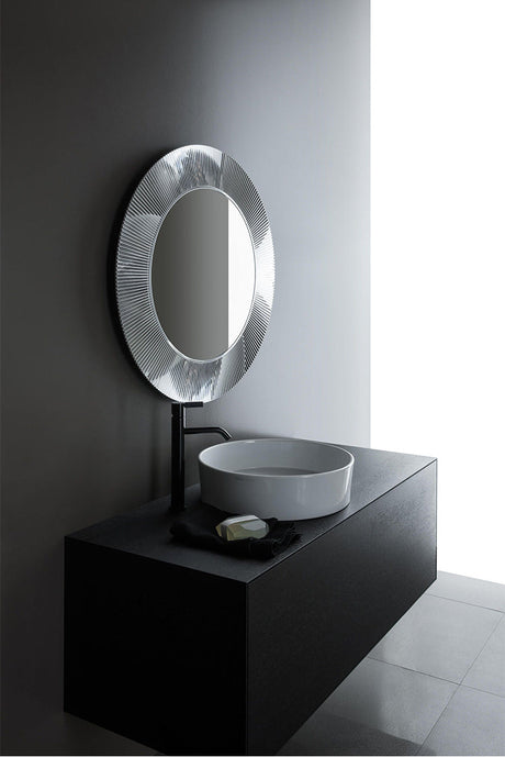 ROOMHOME Aralyn Sleek Illuminated Round Mirror from ROOMHOME