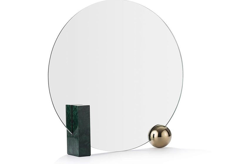 ROOMHOME Elowen Elegant Nordic Round Makeup Mirror from ROOMHOME