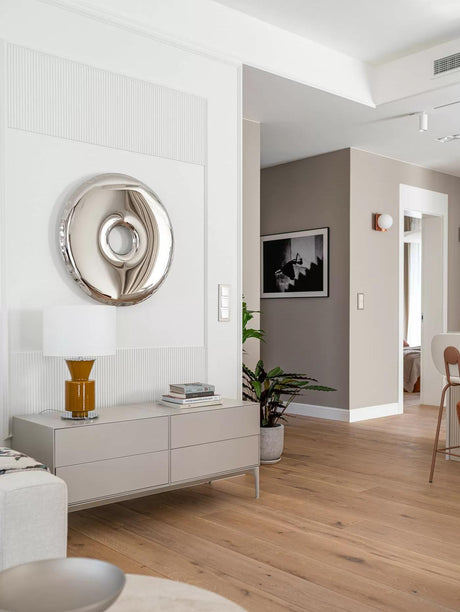 ROOMHOME Elowen Elegant Oversized Donut Mirror from ROOMHOME