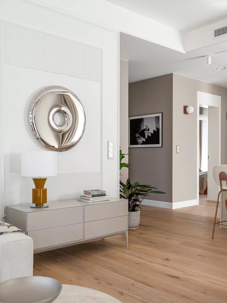ROOMHOME Elowen Elegant Oversized Donut Mirror from ROOMHOME