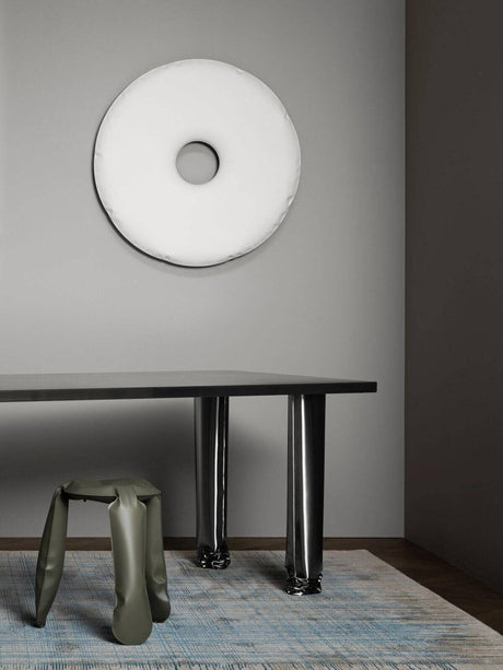 ROOMHOME Elowen Elegant Oversized Donut Mirror from ROOMHOME