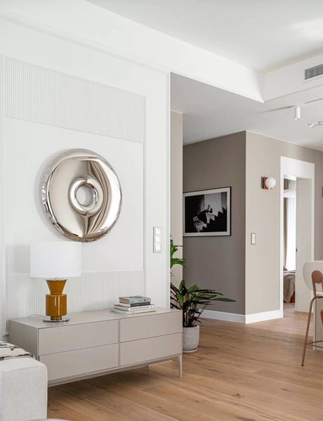 ROOMHOME Elowen Elegant Oversized Donut Mirror from ROOMHOME
