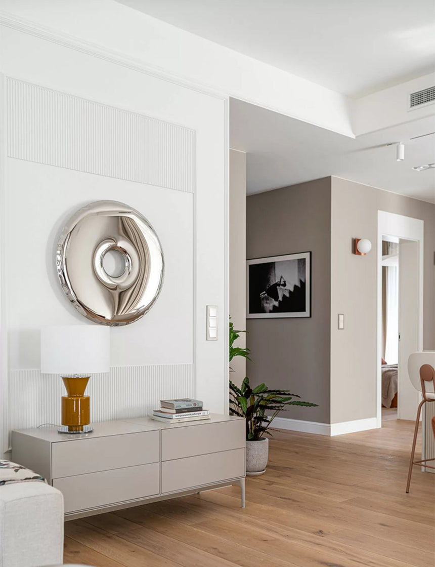 ROOMHOME Elowen Elegant Oversized Donut Mirror from ROOMHOME