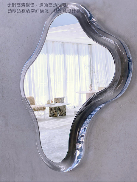 ROOMHOME Elowen Sleek Acrylic Transparent Bathroom Decor from ROOMHOME