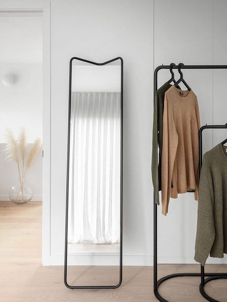 ROOMHOME Elysian Tri-Faceted Space-Saving Floor Mirror from ROOMHOME