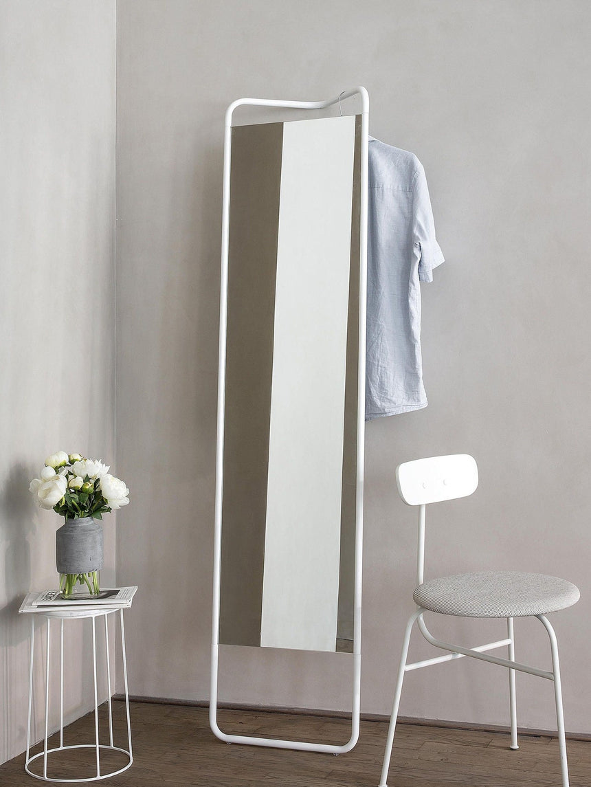 ROOMHOME Elysian Tri-Faceted Space-Saving Floor Mirror from ROOMHOME