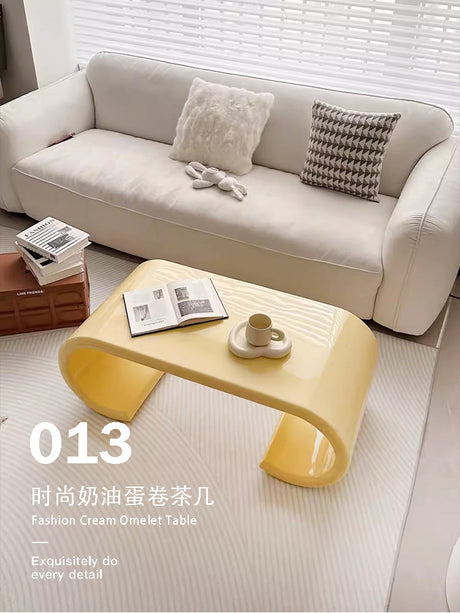 ROOMHOME Hashtag Brielle Nordic Minimalist Fiberglass Coffee Table. from ROOMHOME