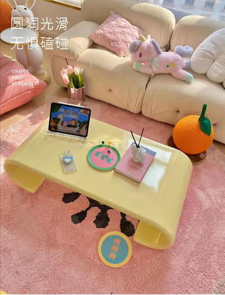 ROOMHOME Hashtag Brielle Nordic Minimalist Fiberglass Coffee Table. from ROOMHOME