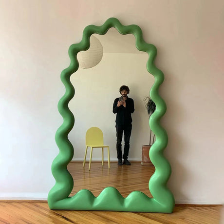 ROOMHOME Islas Del Sol Elegant Wave Full-Length Mirror from ROOMHOME