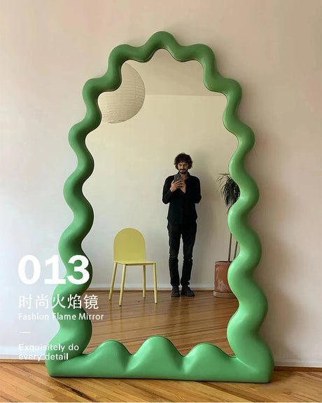ROOMHOME Islas Del Sol Elegant Wave Full-Length Mirror from ROOMHOME