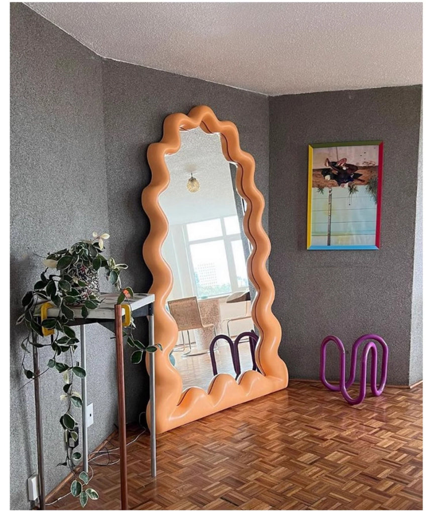 ROOMHOME Islas Del Sol Elegant Wave Full-Length Mirror from ROOMHOME