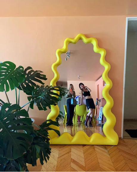 ROOMHOME Islas Del Sol Elegant Wave Full-Length Mirror from ROOMHOME