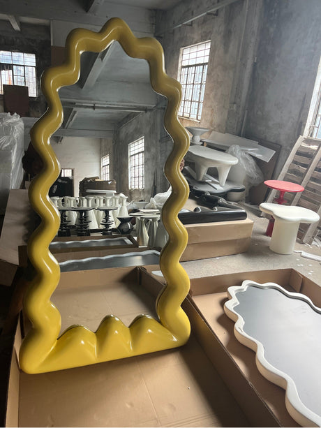 ROOMHOME Islas Del Sol Elegant Wave Full-Length Mirror from ROOMHOME