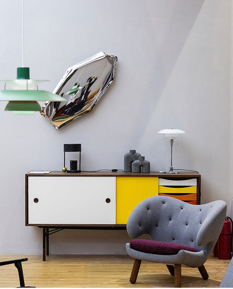 ROOMHOME Isolde Luxurious Stainless Steel Modern Design Mirror Decor from ROOMHOME
