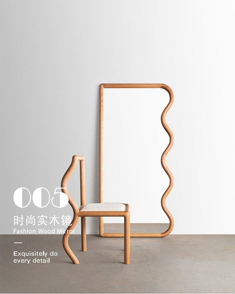ROOMHOME Kenji Unique Shaped Full-Length Dressing Mirror from ROOMHOME