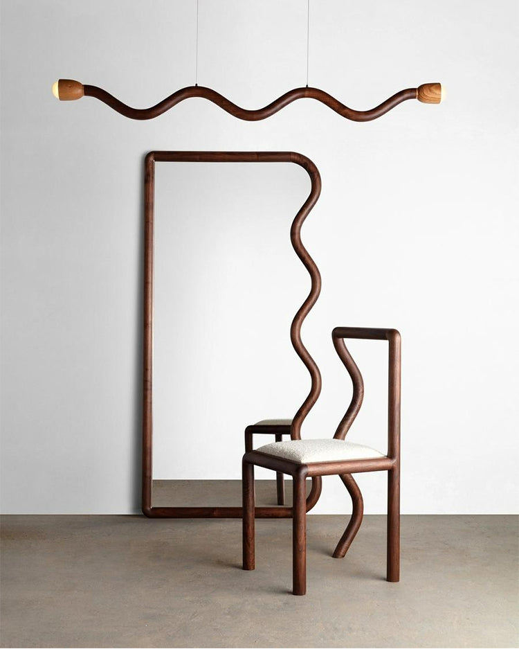 ROOMHOME Kenji Unique Shaped Full-Length Dressing Mirror from ROOMHOME