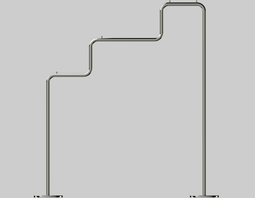 ROOMHOME Tansy Elegant Modern Cloakroom Coat Rack from ROOMHOME
