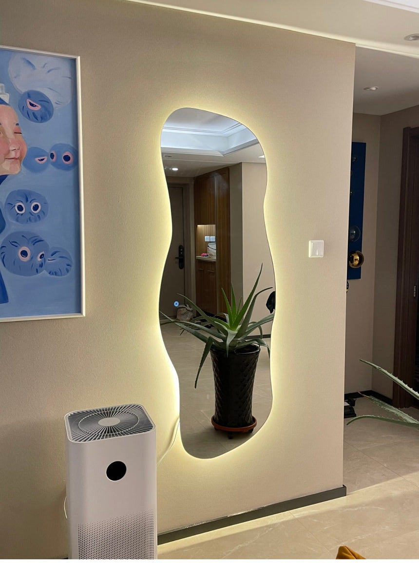 ROOMHOME Yuna Chic Illuminated Full-Body Mirror from ROOMHOME