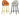 ROYAL FLAGSHIP Elowen Chic Minimalist Bar Stool from ROYAL FLAGSHIP