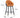ROYAL FLAGSHIP Elowen Chic Minimalist Bar Stool from ROYAL FLAGSHIP