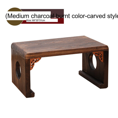 PAULOWNIA Seville Rustic Antique Bay Window Balcony TaTa Coffee Table from PAULOWNIA
